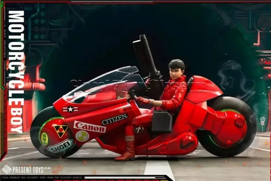 In Stock Gift Toys PT-sp64 1/6 Scale Akira Handsome Young Motorcycle Boy Complete Set 6 Inch Action Figure Model Collection Gift