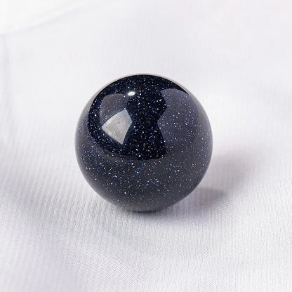 16mm Natural Crystal Ball No Hole Beads, Polished Agate Gemstone Sphere Bulk for DIY Jewelry Crafts Home Decor Gifts