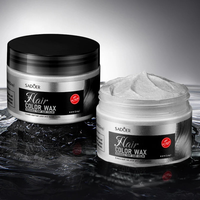 Men Hair Pomade Wax 48 Hour Restoring Pomade Wax Natural Strong Hold Styling Hair Wax Original Hair Clay Pomades Waxes