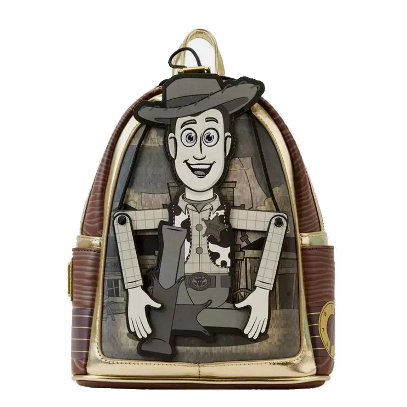 Loungefly Pixar Movie Series Toy Story/WALL-E/Monsters University Mini Backpack Coco Cosplay Backpack
