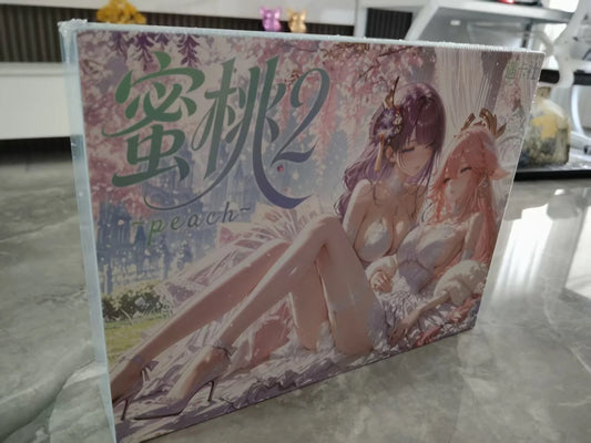 Peach 2 Expansion Pack: Game Collectible Cards, Goddess Stories, Character Merchandise, Anime Cards, Gift for Collectors