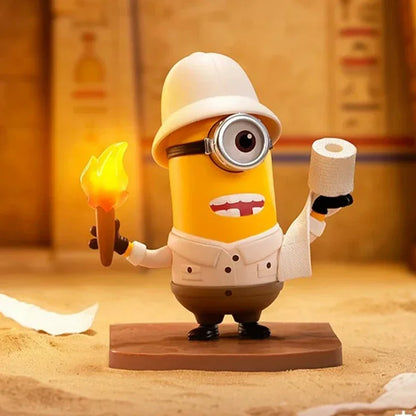POP MART ILLUMINATION'S Minions Monsters Series Genuine Blind Box Toys Mystery Box Cute Models Anime Action Figur Gift