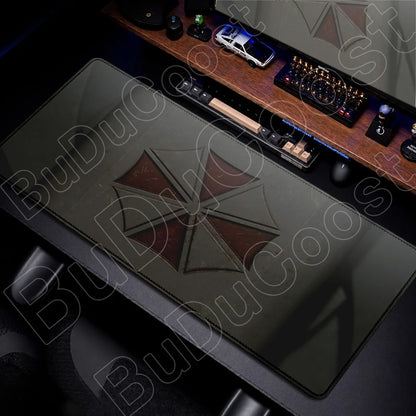 Laptop Tabletop Carpet PC Rubber Accessories Large Stitch Edge Office Mouse Pads Resident Evil Requiem E-sport Game Cabinet Mats