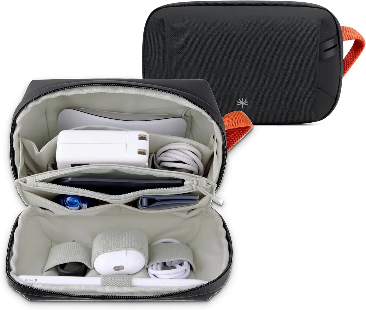 PGYTECH Tech Pouch Organizer Bag Waterproof Small Electronics Tech Organizer Pouch For Cables, Phone Batteries