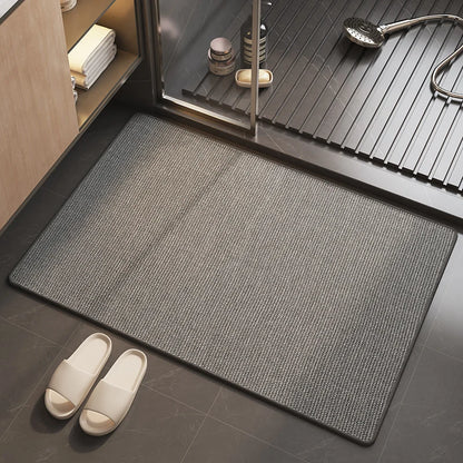 Bathroom Rugs Mats Non Slip Washable Absorbent Runner Rugs for Bathroom Floor Bath Mats