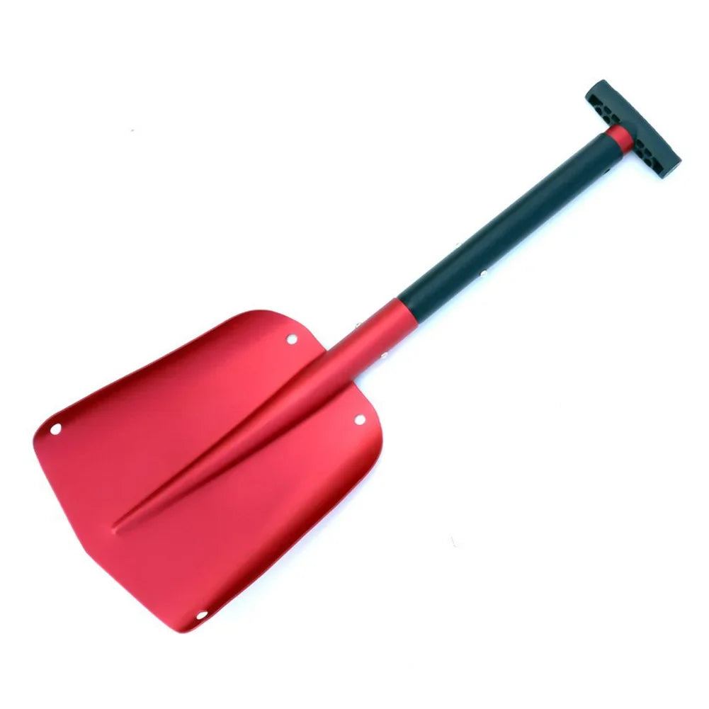 Retractable Outdoor Snow Shovel Aluminum alloy Ice Shovel Winter Snow Remover Tool Camping Garden Folding Shovel Survival Tools