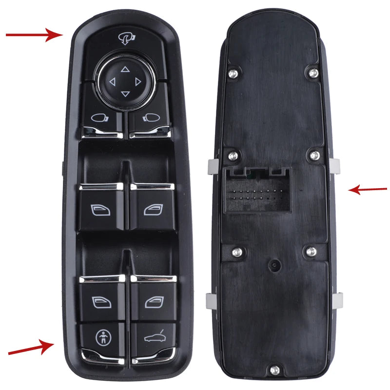 New 7PP959858AEDML 7PP959858MDML 7PP959858RDML Power Window Mirror Switch For Porsche Panamera Cayenne Macan 2011-2017 7PP959858