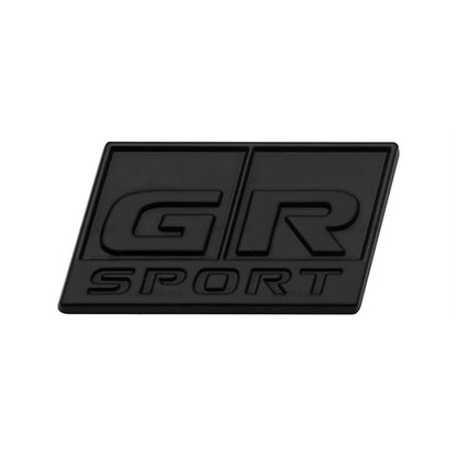 3D Metal Car Sticker Labeling Emblem Badge Decals For Toyota GR Sport C-HR RAV4 Corolla Yaris Camry Prado Prius Auto Accessories