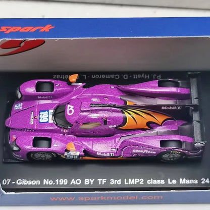 Spark 1:64 Oreca 07 AO Racing 2025Le Mans199   Alloy Die Casting Car Model Collection Model Boy Gift Christmas Gift