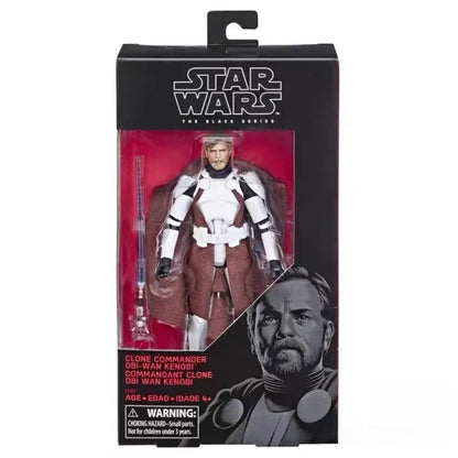 New Original Hasbro Star Wars The Series 6inch Mace Windu Darth Vader Collectible Action Figure Toy For Children Christmas Gifts