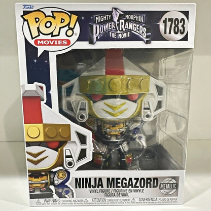 Funko Pop! Mighty Morphin Power Rangers Red Black Yellow Blue Pink Ranger Lvan Ooze Ninja MegaZord Figure Collectible Model Gift
