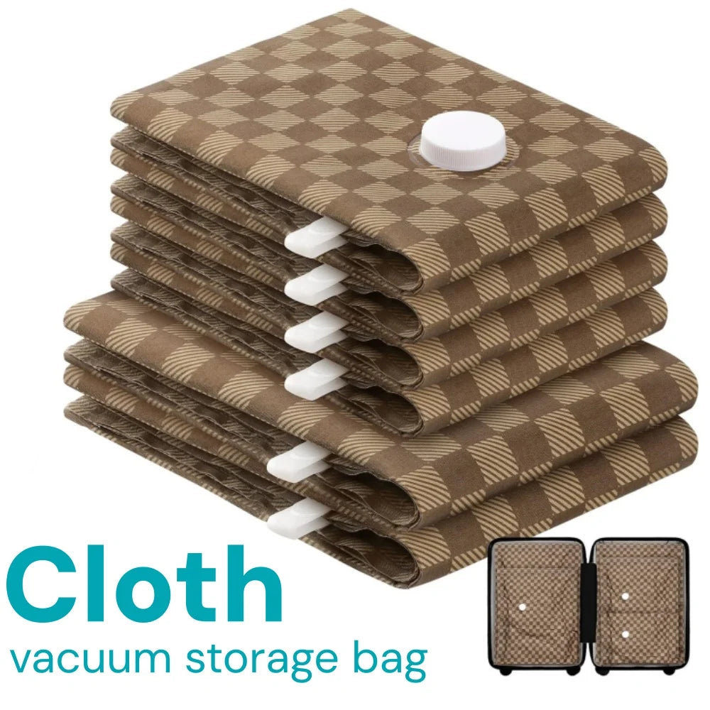 1-5Pcs Vacuum Compression Bags Travel Vacuum Sealed Bag Travel Luggage Storage Bag for Clothes Backpacks and Boarding Bags