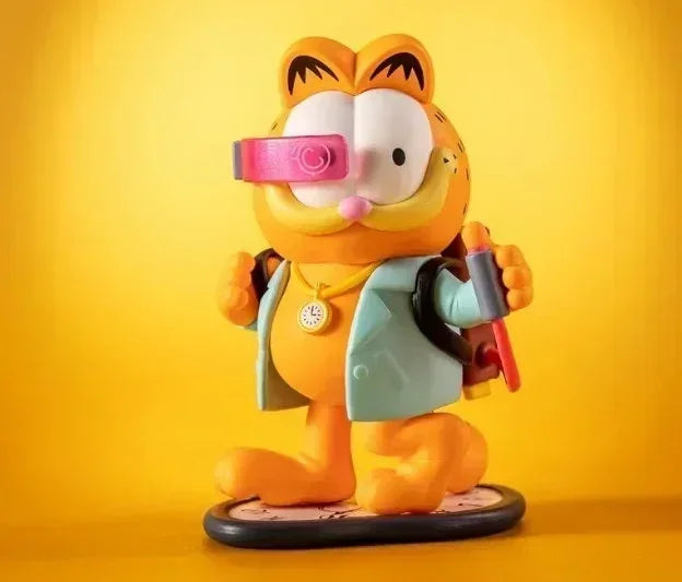 POP MART Garfield Future Fantasy Series Blind Box Guess Bag Mystery Box Toys Doll Cute Anime Figure Ornaments Gift