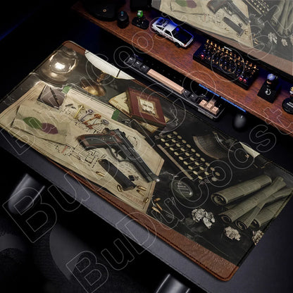 Laptop Tabletop Carpet PC Rubber Accessories Large Stitch Edge Office Mouse Pads Resident Evil Requiem E-sport Game Cabinet Mats