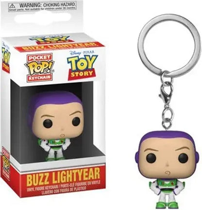Funko POP Toy Story 4 Forky Slinky Dog Woody Buzz Lightyear Alien Keychain Action Figure Collection Model Toys for Children Gift