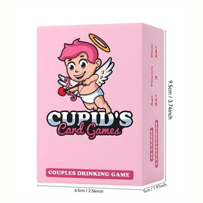 New Cupid Card Game Couples Drinking Game for Adult Dating Nights Bedroom Game for Male and Female Pairs Valentine's Day Gift