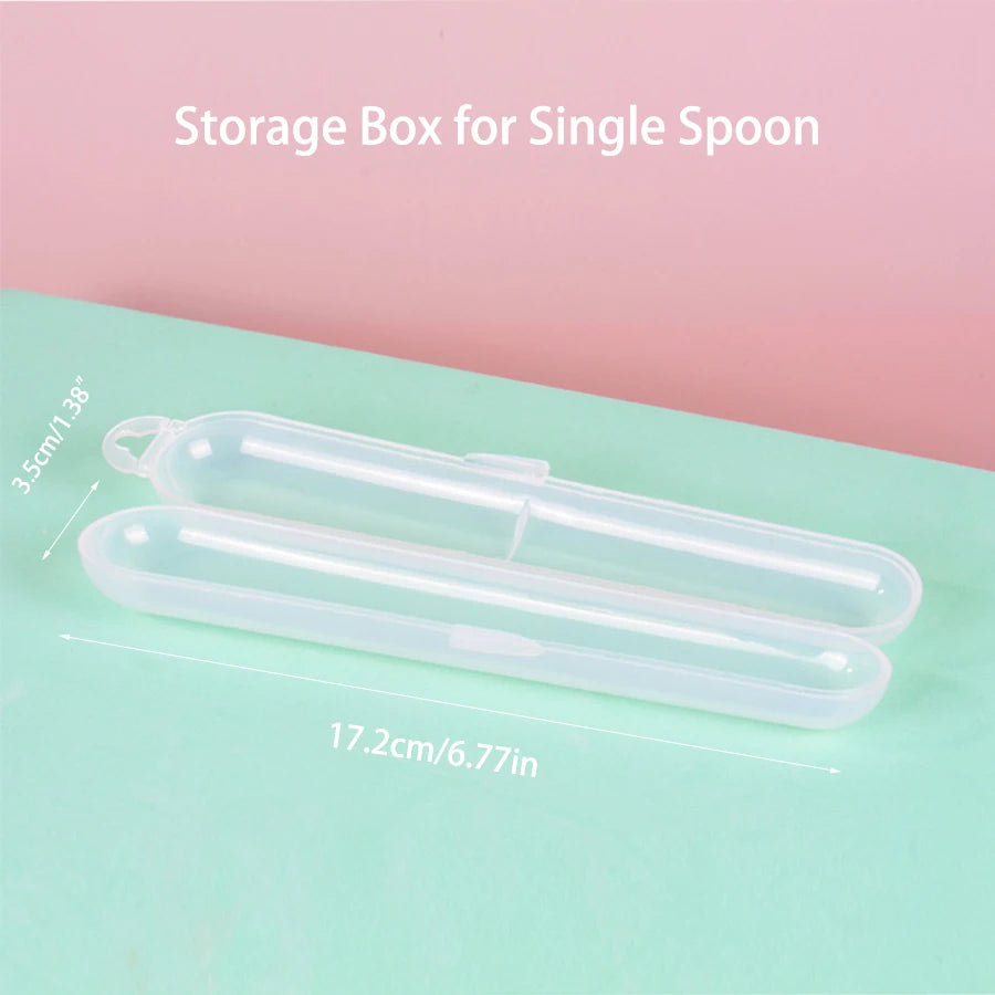 9 Colors Baby Silicone Spoon Learning Spoon Star Pattern Large Small Spoon Set Soft Silicone Feeding Spoon Training Baby Reborn