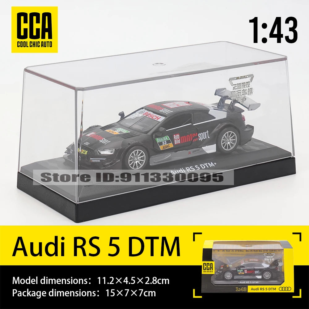 MSZ CCA 1:43 M4 DTM Gulf Station Shell Station McLaren Lamborghini Series Racing Alloy Model Toy Car Casting Pullback Function