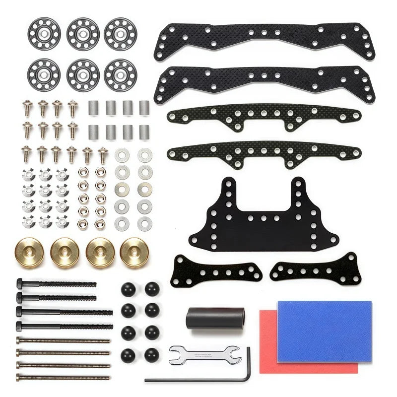 Tamiya Four-Wheel Drive Vehicle VZ Chassis Self-Made Upgrade And Modification Kit for Model Enthusiasts