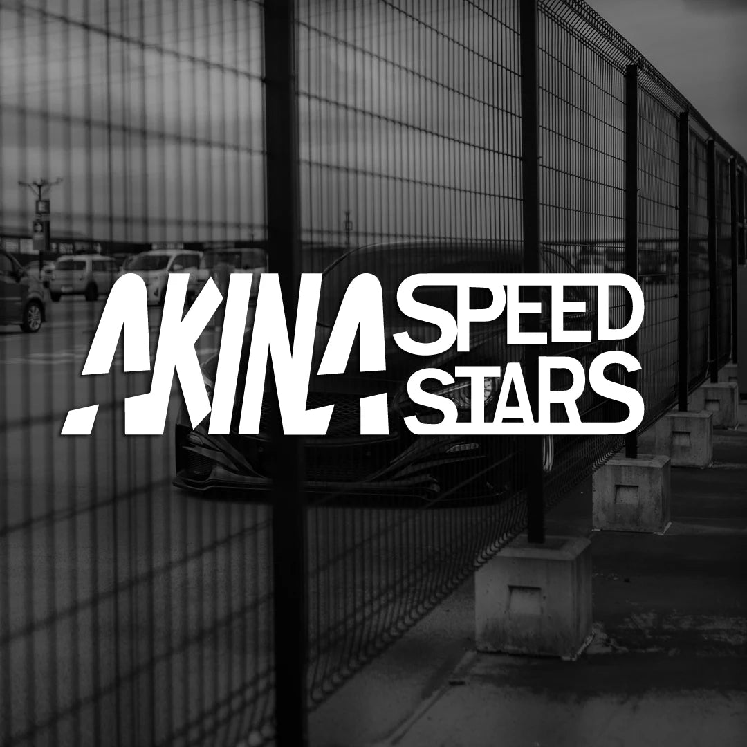 Akina Speed Stars, Initial D Racing Team Replica Vinyl Sticker Decal - JDM Drifting Car Accessories
