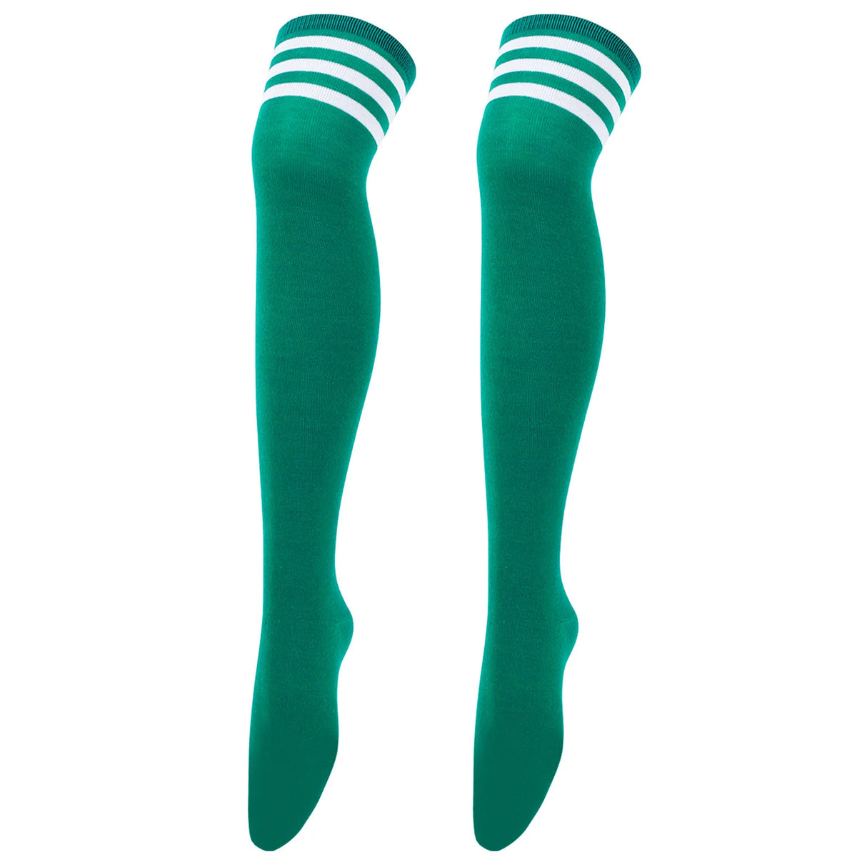 Women Jk Stockings Halloween Party Cosplay Socks Over Knee Thigh Socks Warm Stocking Women Boot Sock Triple Stripe Long Socks