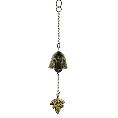 B0KC Japanese Iron Wind Chimes Yard Decor Outdoor Hang Pendants Lucky Temple Bells