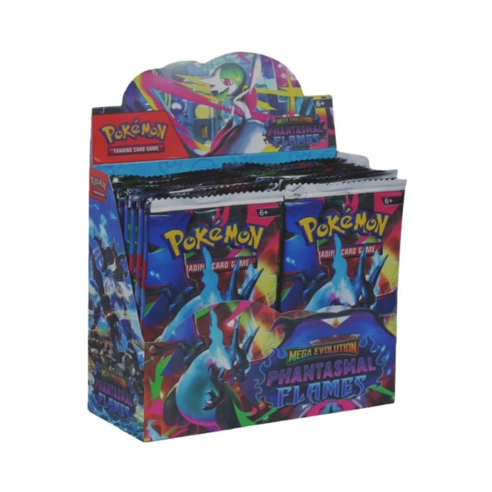 USA English Pokémon Card MEGA EVOLUTION Ascended Heroes Phantasmal Flames English Booster Battle Card Trading Game Card Gift Toy