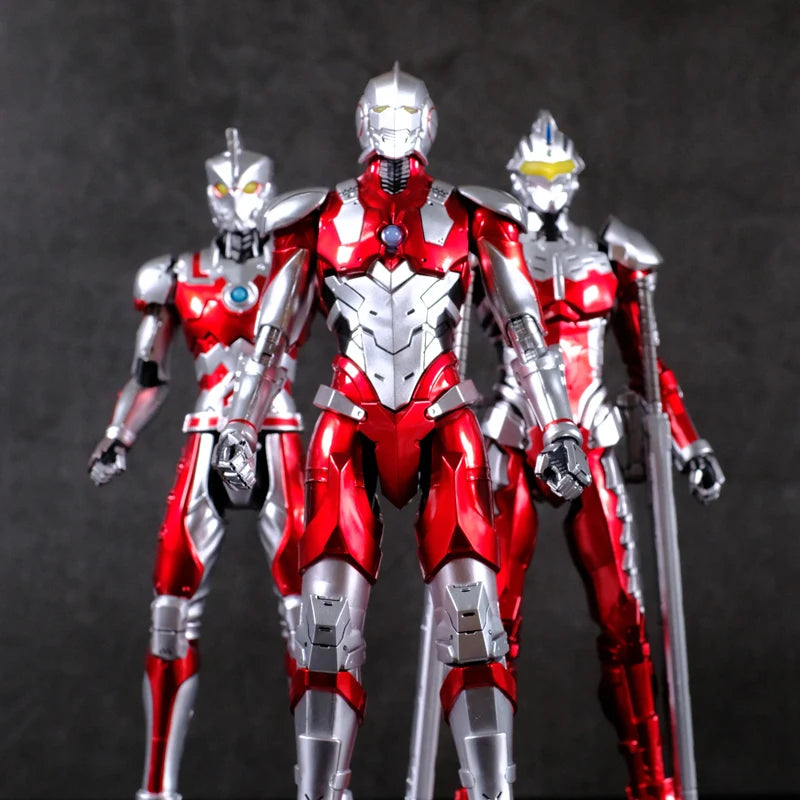 ZD Toys Ultraman Figure Kotaro Higashi Zero suit Tiga suit Ace Ultra Seven Ultraman Jack Cartoon  Collect Toys Birthday Gifts