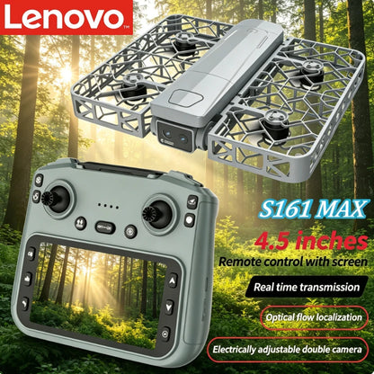 Original S161 MAX GPS Foldable Drone 8K Dual Camera Brushless 5G FPV Human Tracking Gesture Shoot Quadcopter Drone