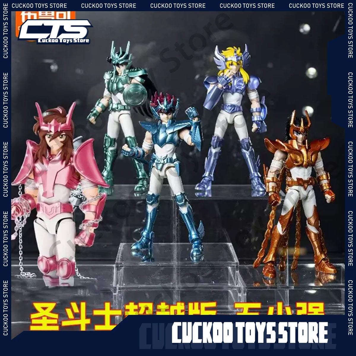 New Blokees Saint Seiya Champion Class Shun Virgo Pisces Snap Fit Model Kit PVC Articulated Action Figure Collectible Toy Gift