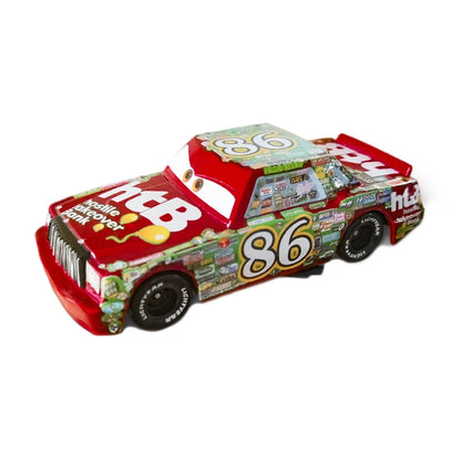 Pixar Cars 3 Lightning McQueen Jackson Storm Anime Cartoon Characters Alloy Diecast Model Toy Cars Fire Engine Children's Gifts