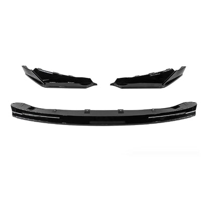For BMW M3 G80 M4 G82 2021-2024 Front Bumper Lip Spoiler Diffuser Splitters Body Kit Aprons Cover Guard Trim Tuning Gloss Black