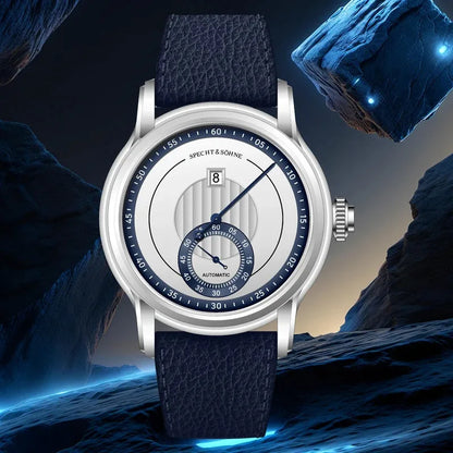 Specht & Sohne Hot Selling Men's Watch Top Brand Luxury Sports Jump Hour Automatic Mechanical Watch Stainless Steel Waterproof