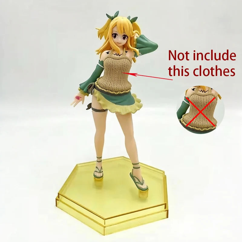 FAIRY TAIL Lucy Heartfilia Anime Girl Figure Erza Scarlet/Natsu Dragneel/Mirajane Strauss Action Figure Model Doll Toys Gifts