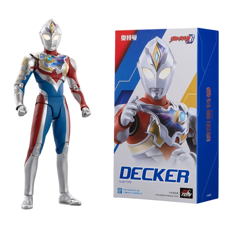 ZD Toys Ultraman Tiga Action Figure Joint Movable Agul Geed Trigger Ace Seven Jack Ultraman Adult Collection Figure Gift