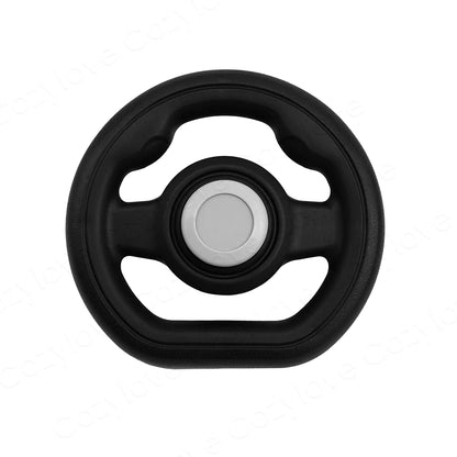 Stroller Steering Wheel Toy | 360° Rotatable Interactive Car Driving Toy for Toddlers, Fits Most Strollers