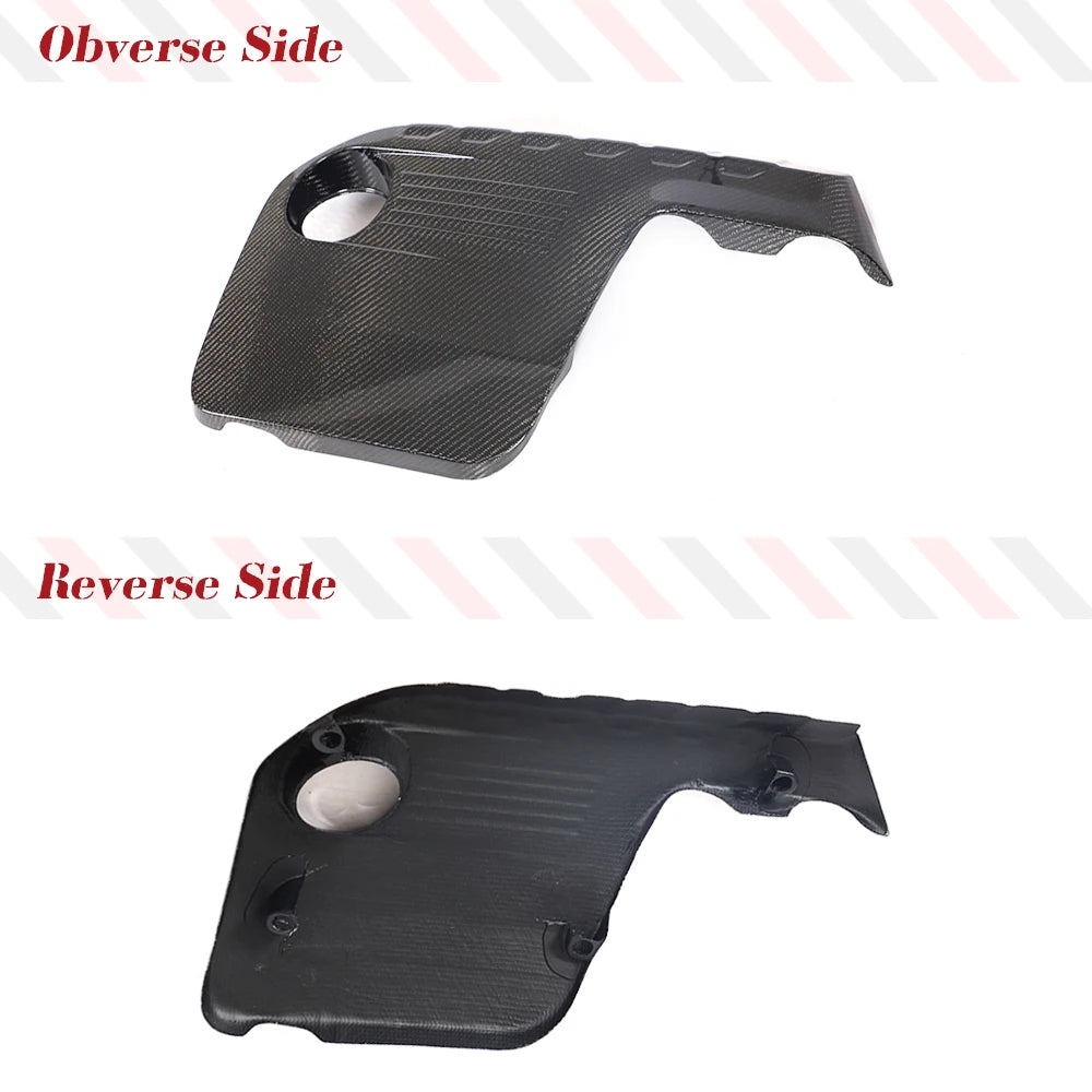 Carbon Fiber Front Engine Cover Trim for BMW F80 M3 F82 F83 M4 F87 M2 2014-2019 Car Hood Engine Cover Trim Hood Bonnet Protector