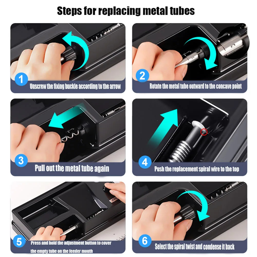 Dual-use Electric Cigarette Rolling Machine with Infrared Sensor 6.5mm 8mm Automatic Tobacco Injector Maker Smoking Accessories