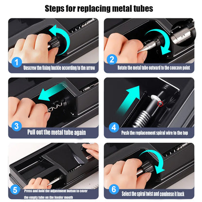 Dual-use Electric Cigarette Rolling Machine with Infrared Sensor 6.5mm 8mm Automatic Tobacco Injector Maker Smoking Accessories