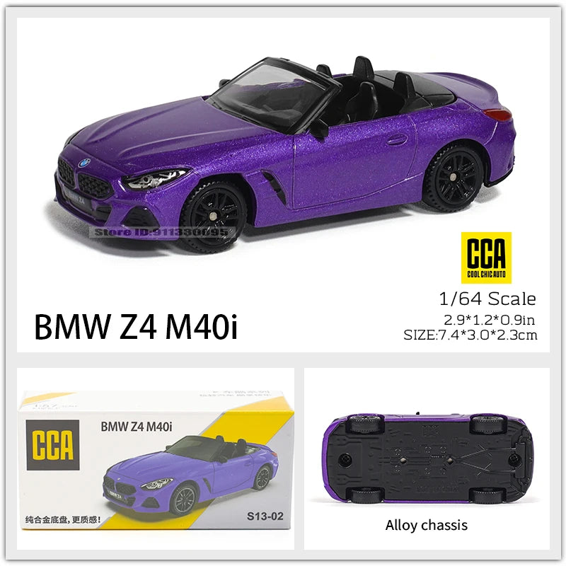 CCA 1:64 Porsche 911 GT2 RS BMW X5M Audi, Ford, Nissan Collection Full body Alloy Manufacturing Die Casting Car Model Toy Car