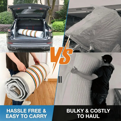Mattress Vacuum Compression Bag for Latex Memory Foam 80% Space Saving Moving Storage Queen King Reusable Dustproof 2026