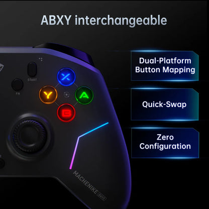 MACHENIKE G6V2 Tri Mode Gamepad Wireless Controller for Nintendo Switch 2 TMR Joystick 1000Hz Polling Rate Controller