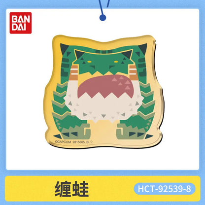 In Stock New Monster Hunter Refrigerator Magnet Fridge Decoration Collectible Creative Model Toys Anime Periphery Friend Gift