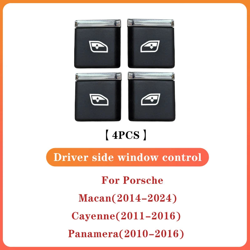 Car Window Regulator Switch Button Suitable for Porsche Cayenne Panamera Macan Car Window Control Button 95B-837-315