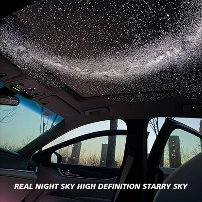 Car Interior Light Roof Star Light USB LED Starry Atmosphere Projector Decoration Night Party Decor Romantic Saturn Galaxy Light