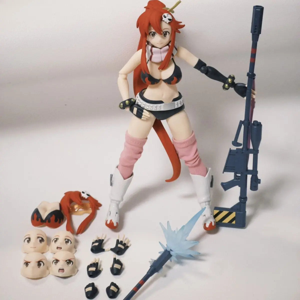 ANIPLEX BUZZmod Yoko Littner Tengen Toppa Gurren Lagann 1/12 Authentic Action Figure No Original Box In Stock