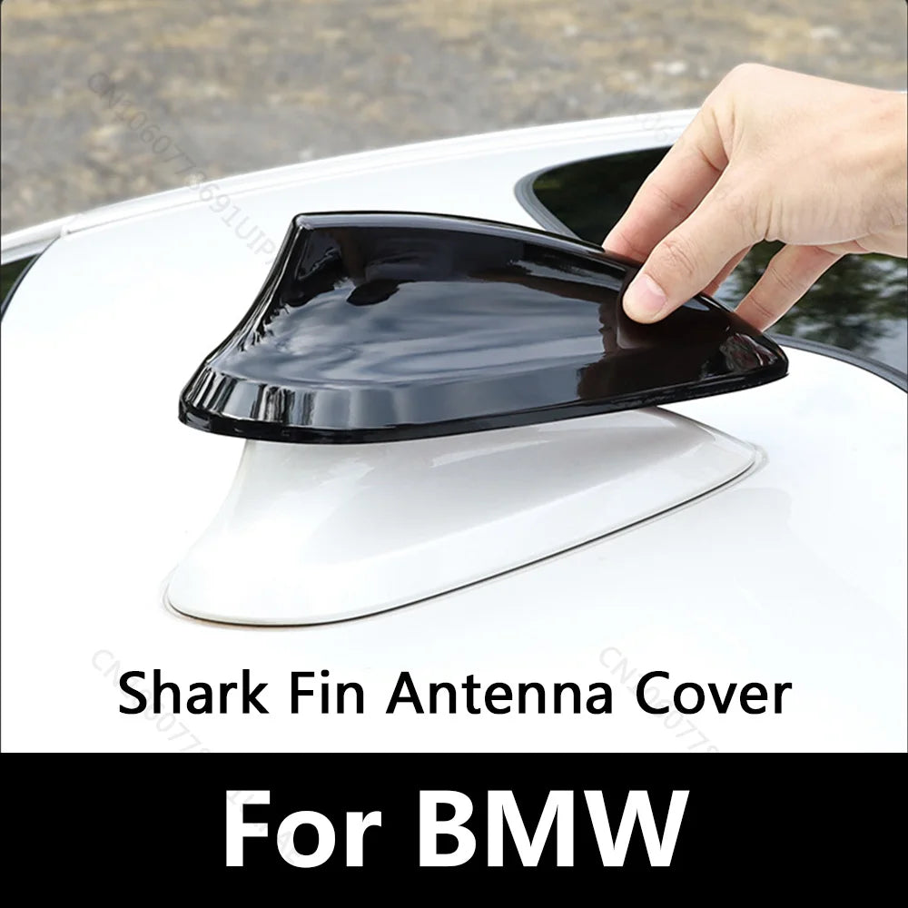 Black Shark Fin Antenna Cover For BMW M2 M3 M4 123457 Series X1 X3 X4 X5 X6 F22 F30 F34 F80 F87 F32 F36 F82 G11 G20 G12 G30