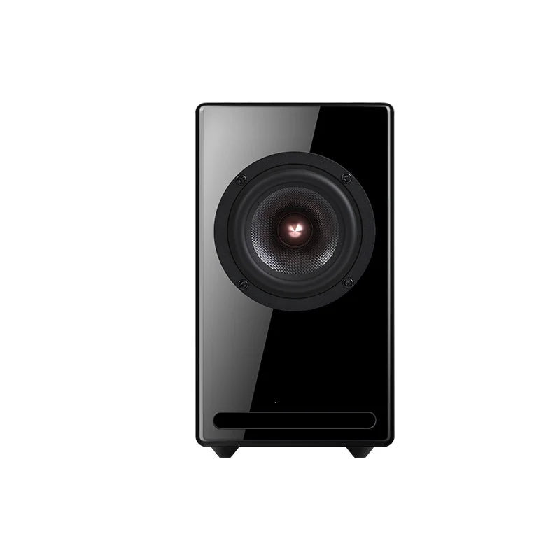G1Pro 4Inch Carbon Fibre Full-range Paint Home Audiophile Passive Speakers HIFI Passive Bookshelf Speakers 80W Output Power 91dB