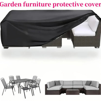 500 Size Outdoor Patio Home Cover, Garden Patio Balcony Sofa, Chair Table Coffee Table Cover, Protection Single Sofa Chair Cover
