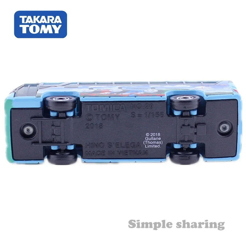 Takara Tomy TOMICA No. 29 Thomas Land EXPRESS BUS 1:156 Cars Alloy Toys Motor Vehicle Diecast Metal Model Kids Toys Boys